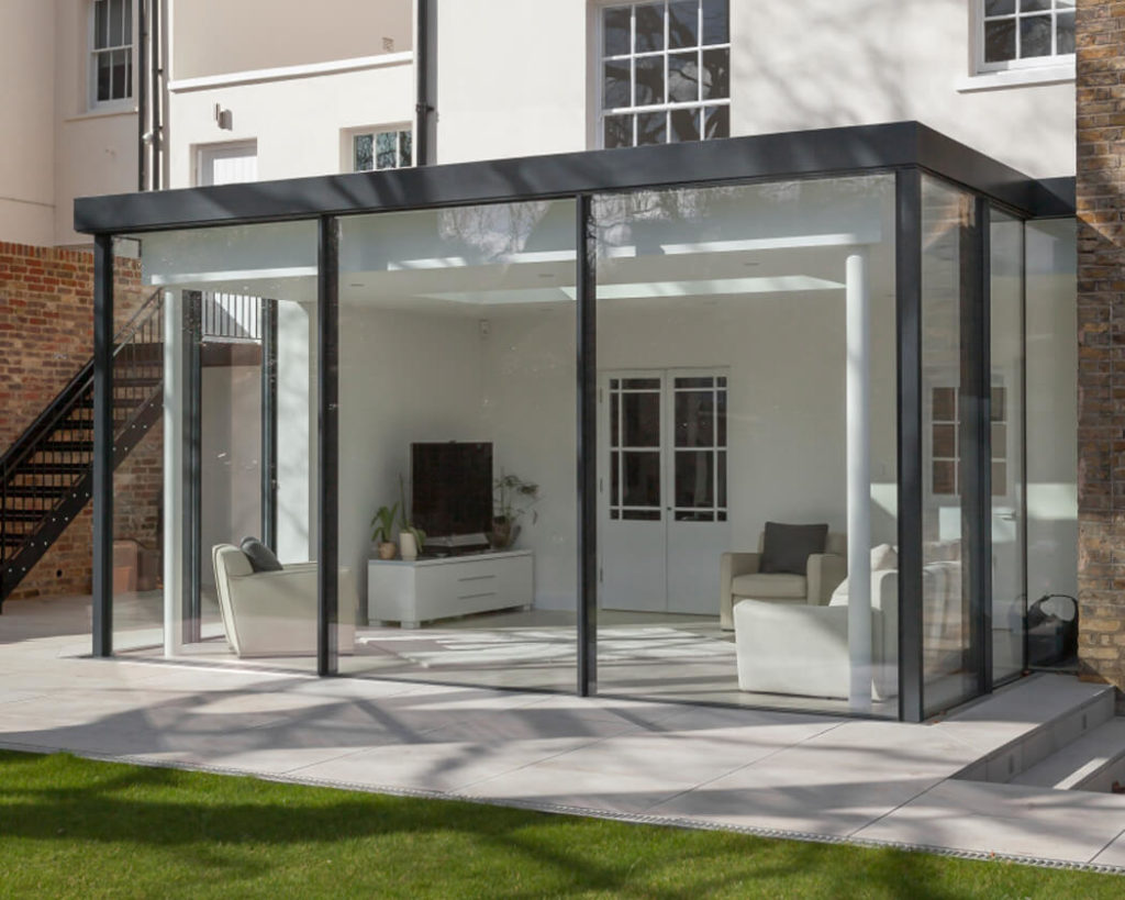 Is a glass extension the same as a conservatory?